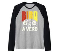 L'oiseau est Un verbe Manche Raglan