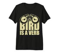 L'oiseau est Un verbe T-Shirt Haut de Gamme