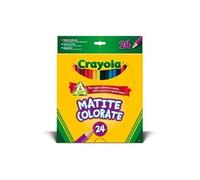 CRAYOLA - LOISIR CRÉATIF - 24 CRAYONS DE COULEUR TRIANGULAIRES