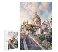 Loisir Créatif en Intérieur : Montmartre, 1000 PCS, Puzzle De Table pour Adultes, avec Une Image Décorative Une Fois Terminé