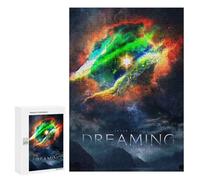 Loisir Créatif en Intérieur : Never Stop Dreaming, 300 PCS, Jeu D’Assemblage en Bois, pour Se Détendre À La Maison sans Écran