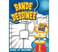 LOISIR CREATIF FILLE: Tiroir De Bande Dessinée | Remplissez Des Bandes Dessinées Pour Les 9-12 Ans Pour Créer Un Roman Graphique À L'aide De Planches Guidés | Anniversaire 10 Ans Fille