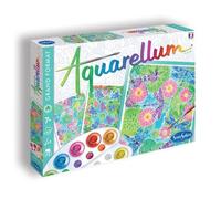 Loisir créatif - Sentosphere - Aquarellum Grand Format - 9 encres aquarelles - Papier vélin - Enfant