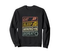 Loisir minier rétro de Prospection d'or Sweatshirt