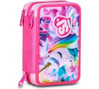 Loisirs Créatifs - Beaux-Arts - Papeterie.dessin - Coloriage.seven.astuccio 3 Zip Sj Gang Flyunicorn Girl