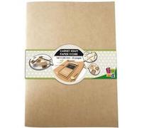 Loisirs Créatifs - Carnet Kraft Papier Ivoire 16x 22 cm - A Customiser Ivoire G