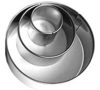 Loisirs Créatifs DIY - Emporte-pièce Rond x 3 - Pâte polymère, de métal G