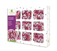 Loisirs Créatifs Enfant - Coffret de Perles en Bois Alphabet - Dès 3 ans - Sycomore - CRE3267