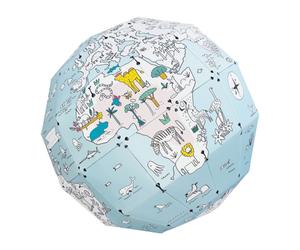 Loisirs Créatifs 'Mon Globe à colorier' Pirouette Cacahouète - Jo