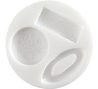 Loisirs Créatifs - Moule Silicone Diamètre 7cm - Biscuits et Gaufrette G