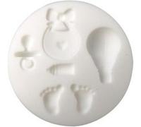 Loisirs Créatifs - Moule Silicone Diamètre 7cm - Naissance G