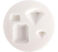 Loisirs Créatifs - Moule Silicone Diamètre 7cm - Pierres précieuses G