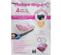 Loisirs Créatifs - Plastique Dingue Transparent - 4 Feuilles A4 Transparent G