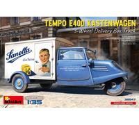 Loisirs E400 Kastenwagen 3-wheel Delivery Boîte Track 1:3 5 Plastique Model Kit