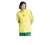 Loisirs T-shirt HOMME Adidas Jaune Essentials SJ 3-Stripes