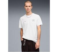 Loisirs T-shirt HOMME Puma Blanc BMW Motorsport Essentials Logo Tee 2026 Coton