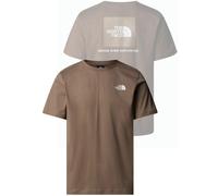 Loisirs T-shirt HOMME The North Face champignon brun REDBOX Tee Coton
