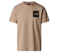 Loisirs T-shirt HOMME The North Face Mushroom Grey FIN SS Coton