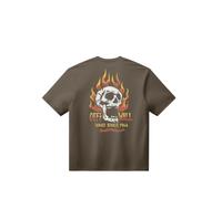 Vans T-shirt Off The Wall Fever - Marron M