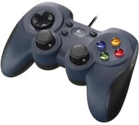 Loitech F310 Manette De Jeu Filaire, Confiuration Type Console, Croix Directionnelle 4 Switchs, Prise En Main Confortable, Câble 1,8m, Pc - Bleu/Ris