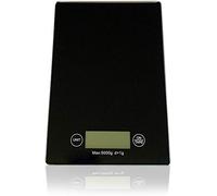 LoiYtrd Balances électroniques de Cuisine Haute précision Noir Cuisine numérique Balances de Pesage avec écran LCD - 2 Piles AAA (incluses) - Verre trempé Balances numériques Portables