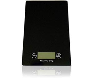 LoiYtrd Balances électroniques de Cuisine Haute précision Noir Cuisine numérique Balances de Pesage avec écran LCD - 2 Piles AAA (incluses) - Verre trempé Balances numériques Portables