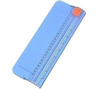 LoiYtrd Ciseaux à Papier Bleus, Guillotine à découper, Petits Ciseaux à Papier manuels, for école, Salle de Classe, Photo Faite à la Main, Portable et Pliable