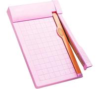 LoiYtrd Déchiqueteuse de Papier Portable A5, Coupe-Papier Photo, règle intégrée, Outil de découpe, Papeterie de Bureau