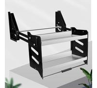 LoiYtrd Organisateur de Placard de Cuisine supérieur intégré Peu encombrant Plateau Rabattable for Plats et Condiments Étagère Rabattable(22.1)