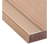 LoiYtrd Protecteur de Bord d'escalier en Forme de L, Garniture de Bord de Nez de Marche, réducteurs de Bande de Transition de Sol for intérieur et extérieur(Color 4,90cm/35 inch)