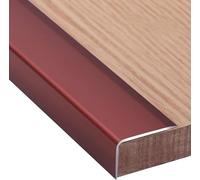 LoiYtrd Protecteur de Bord d'escalier en Forme de L, Garniture de Bord de Nez de Marche, réducteurs de Bande de Transition de Sol for intérieur et extérieur(Color 3,130cm/51 inch)