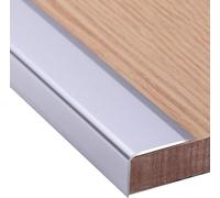 LoiYtrd Protecteur de Bord d'escalier en Forme de L, Garniture de Bord de Nez de Marche, réducteurs de Bande de Transition de Sol for intérieur et extérieur(Color 5,100cm/39 inch)