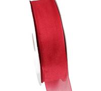 LoiYtrd Ruban de Satin - Idéal for Les décorations de Mariage, Les décorations de fêtes de Noël et la Fabrication d'arcs DIY(Color11,38mm)