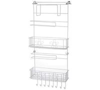 LoiYtrd Support Mural latéral for réfrigérateur, étagère de Cuisine multifonctionnelle, Bouteilles d'épices, Supports de Rangement muraux Multicouches for réfrigérateur