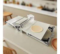 LoJax Machine À Laminer La Pâte Électrique Commerciale, Machine À Rouler La Pâte Pliante en Acier Inoxydable, Plastifieuse À Pâte À Croissant, Épaisseur Réglable De 2 À 30 Mm