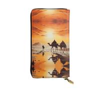 Lok Ling in The Evening Sun Pochette imprimée (19,1 x 10,4 cm) | Portefeuille en cuir