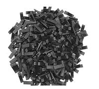 Lokatall Lot de 500 entretoises pour vitrage de fenêtre, entretoises en verre en forme de coin, joints de fenêtre en aluminium, nivellement de sol, épaisseur de 1 mm à 10 mm, noir (35 x 10 mm)