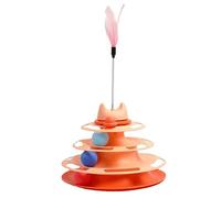 LOKAXXZU Cat Jouet Chaton Roller Track Tower towt Jouet Interactive Chat Jouet intérieur Plate-Table pour l'ennui Chat