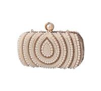 LOKAXXZU Créativité française Racs d'embrayage Imitation Perles Miss Bag du soir