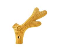 LOKAXXZU Pine Wood Horn/Bos Shape Chog Toy Toy Grand Stick à Mastication pour Les maillers agressifs Natural Dents Health Pet présent