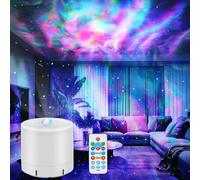 LOKAXXZU Projecteur, projecteur en étoile avec minuterie et télécommande pour décor de Chambre à Coucher pour Adultes, fête, lumière Nocturne étoilée