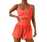 LOKAXXZU ReachMe Womens Running-Cyro-Ontout Rompers One Piece Tenues d'exercice Contanies de Gymnase de Gymnase
