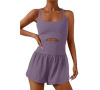 LOKAXXZU ReachMe Womens Running-Cyro-Ontout Rompers One Piece Tenues d'exercice Contanies de Gymnase de Gymnase