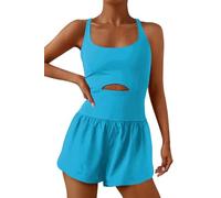 LOKAXXZU ReachMe Womens Running-Cyro-Ontout Rompers One Piece Tenues d'exercice Contanies de Gymnase de Gymnase