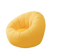 LOKAXXZU Sac de Farine Colorful Bean Sac Meuble Room Single Leisure Balconie Chaise couchée Chaise de Chambre à Coucher Chaise de canapé (Couleur: Jaune)