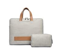 LOKAXXZU Sac d'ordinateur portable pour femmes Pu Leather Notebook Batching Metcase Men Men Handbags Sac à manche d'épaule