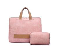LOKAXXZU Sac d'ordinateur portable pour femmes Pu Leather Notebook Batching Metcase Men Men Handbags Sac à manche d'épaule