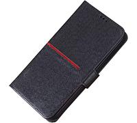 LOKAXXZU Stend Function Leather Folio Téléphone Couverture, pour Apple iPhone 14 Case 6.1 Pouce 2022 Portefeuille de boîtier à clapet magnétique [Porte-Carte] (Couleur: Svart)