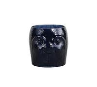 LOKAXXZU Vases Vase en Verre Imitation Animal Maison Restaurant Table Basse Bureau Bureau Vase décoratif Moderne Peut être hydroponique Saphir Bleu/Marron Vase à Fleurs (A)