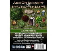 Loke Battle Mats Livre Plateau de Jeu : décorations additionnelles (Région Sauvage)